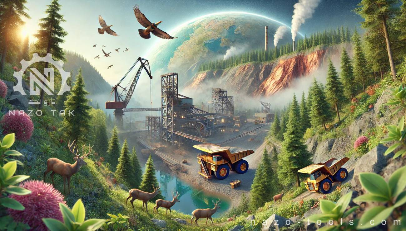 معدن مس copper mine