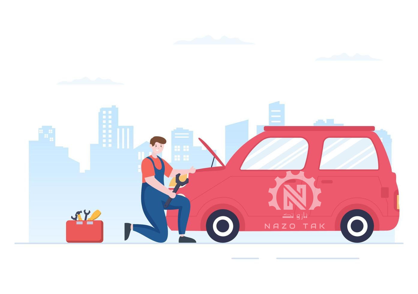 shutting down the car