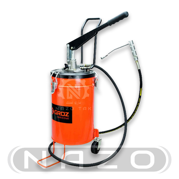 گریس پمپ سطلی 15 کیلویی گروز GROZ