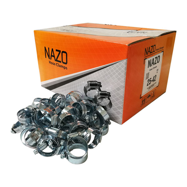 بست شیلنگ رادیاتور پیکان و پژو نازو 42-25 NAZO