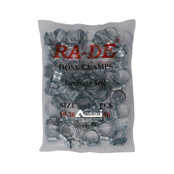 بست شیلنگ بخاری نیسان و پراید 26-19 RA-DE